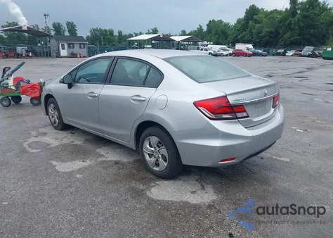 2014 Honda Civic Lx from USA, damaged, VIN 19XFB2F51EE201438